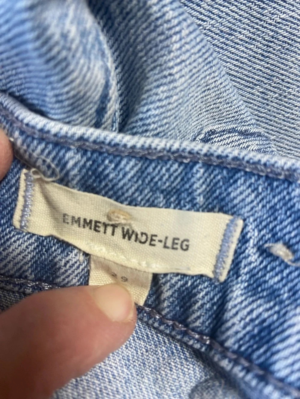 Madewell Light Blue Wide Leg Jeans